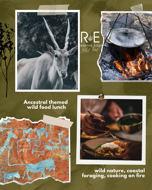 Ancestral-themed wild food forage and lunch - 9th November